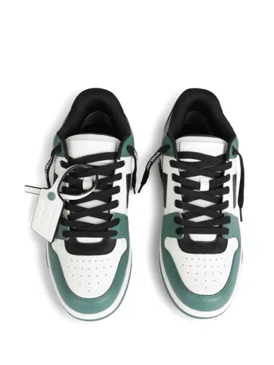 Off-white Out Of Office Sneakers In Green