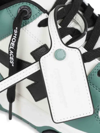 Off-white Out Of Office Sneakers In Green