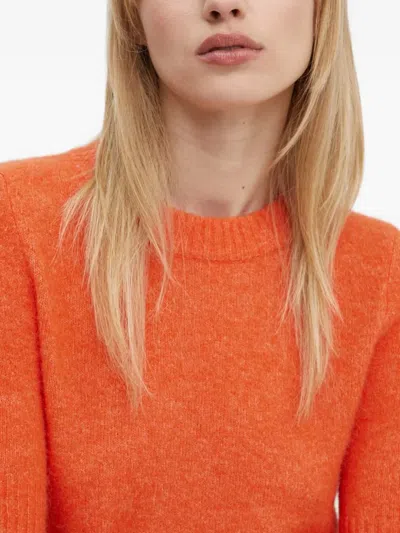Day Birger Et Mikkelsen Ribbed Sweater In Orange