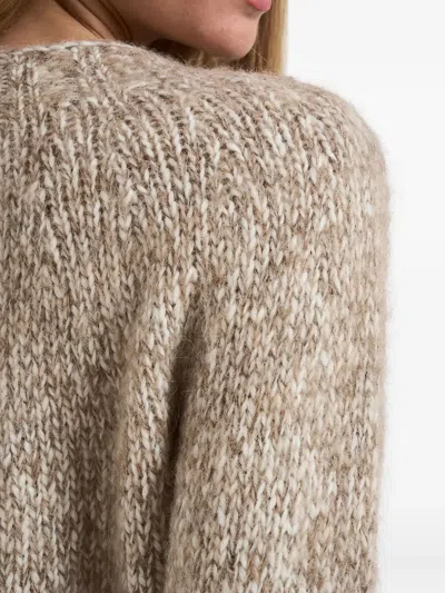 P.a.r.o.s.h Crew-neck Sweater In Brown