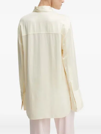 Day Birger Et Mikkelsen Buttoned Collared Top In White