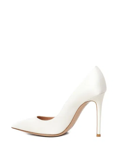 Gianvito Rossi Gianvito 105 Leather Pumps In White