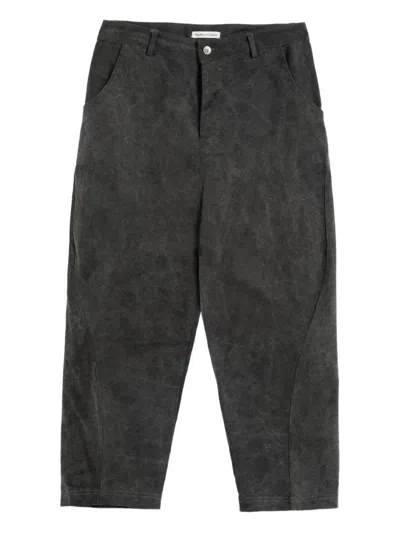 Ymc You Must Create Twisted Seam Jeans In Gray