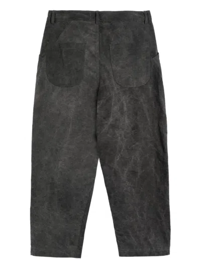 Ymc You Must Create Twisted Seam Jeans In Gray