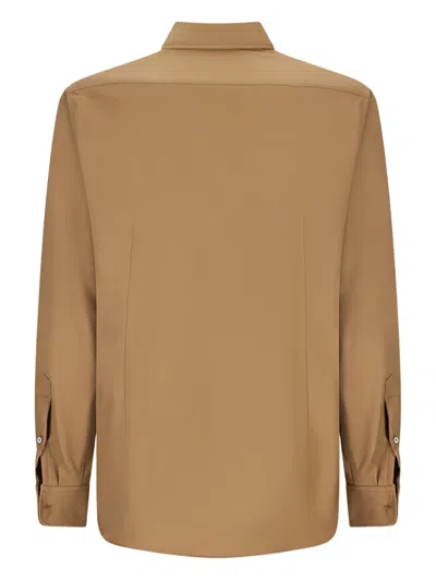 Lardini Buttoned Shirt In Brown