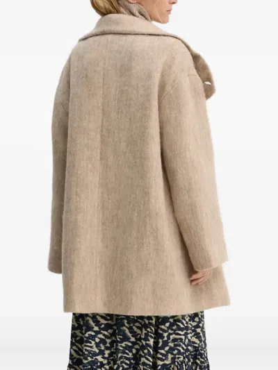 Day Birger Et Mikkelsen Keaton Buttoned Coat In Neutral