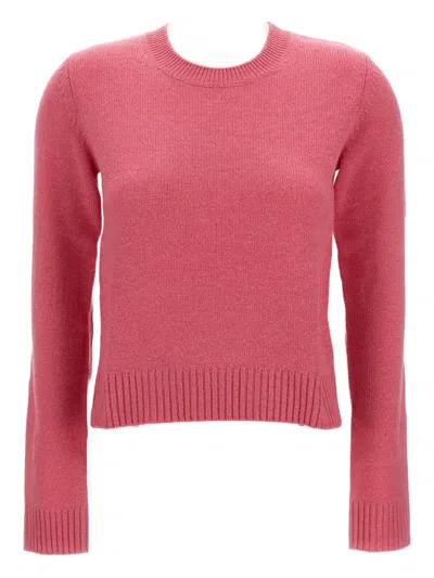 Lisa Yang Long-sleeve Crewneck Sweater In Pink