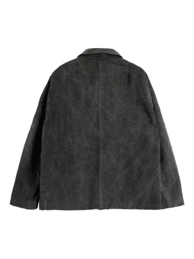 Ymc You Must Create Construction Button Jacket In Gray