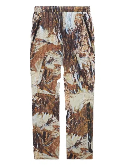 Nike Camo-pattern Performance Trousers In Brown