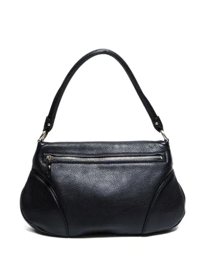 Pre-owned Ferragamo 2010-2025 Ganchini Shoulder Bag In Black