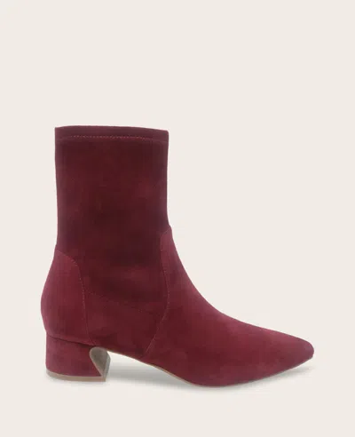Gentle Souls Gallway Short Boot In Burgundy