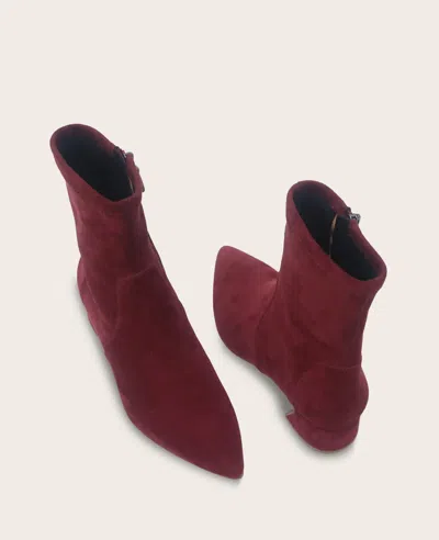Gentle Souls Gallway Short Boot In Burgundy
