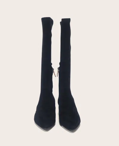 Gentle Souls - Gallway Micro Suede Tall Stretch Boot In Black