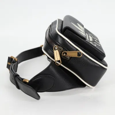 Pre-owned Gucci Belt Bag Black Leather Shoulder Bag ()