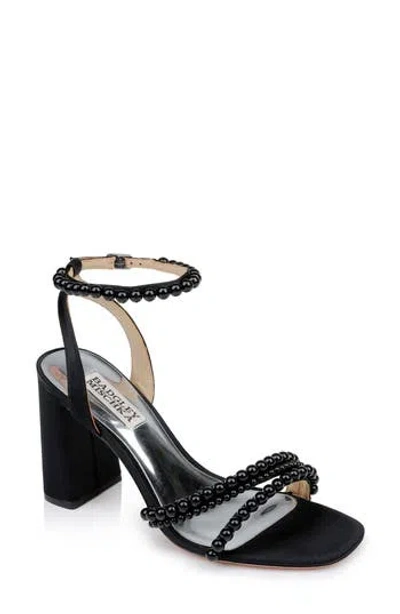 Badgley Mischka Collection Feisty Ankle Strap Sandal In Black
