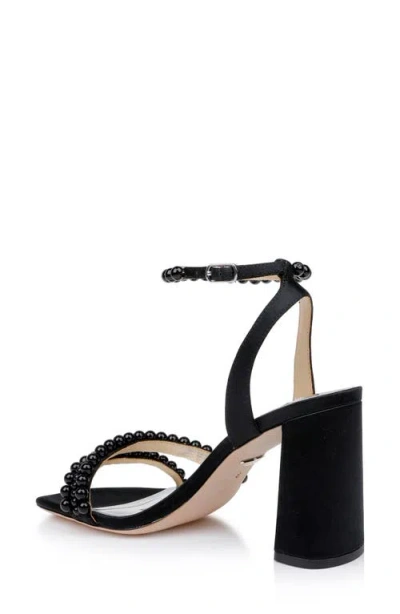 Badgley Mischka Collection Feisty Ankle Strap Sandal In Black