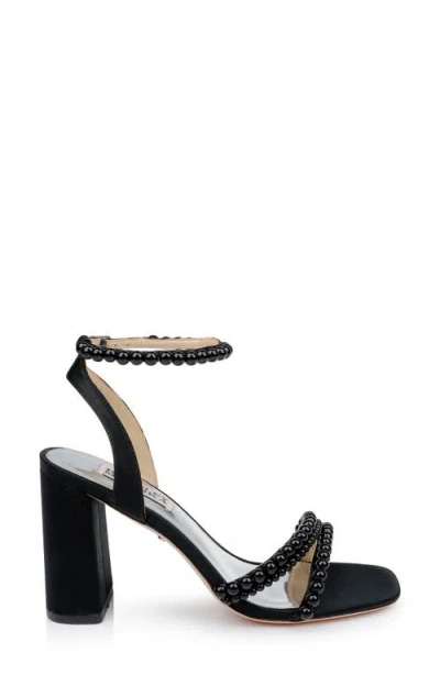 Badgley Mischka Collection Feisty Ankle Strap Sandal In Black