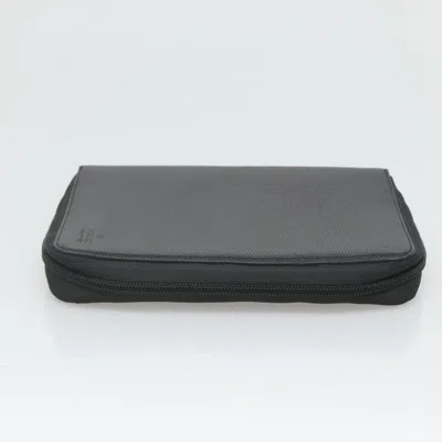 Pre-owned Gucci Couverture Agenda Black Leather Wallet  ()