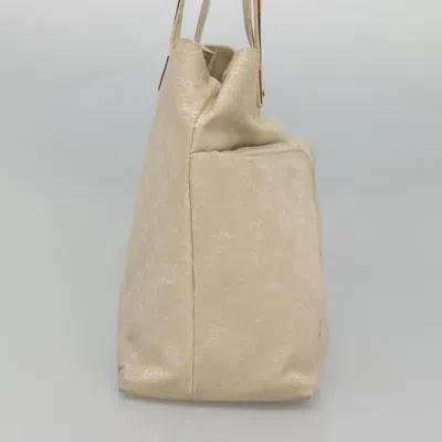 Pre-owned Gucci Gg Canvas Beige Canvas Shoulder Bag ()
