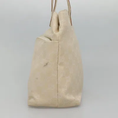 Pre-owned Gucci Gg Canvas Beige Canvas Shoulder Bag ()
