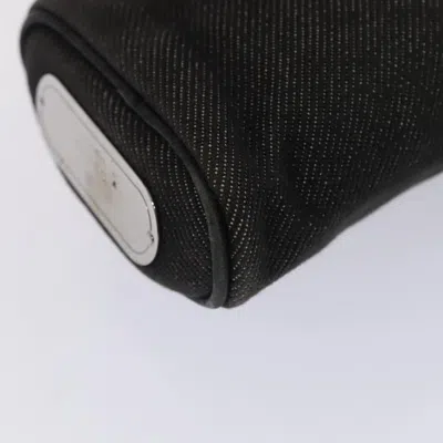 Pre-owned Gucci Gg Canvas Black Canvas Clutch Bag ()