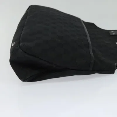 Pre-owned Gucci Gg Canvas Black Canvas Shoulder Bag ()