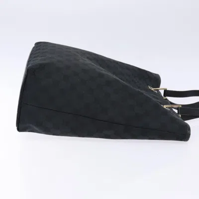 Pre-owned Gucci Gg Canvas Black Canvas Tote Bag ()