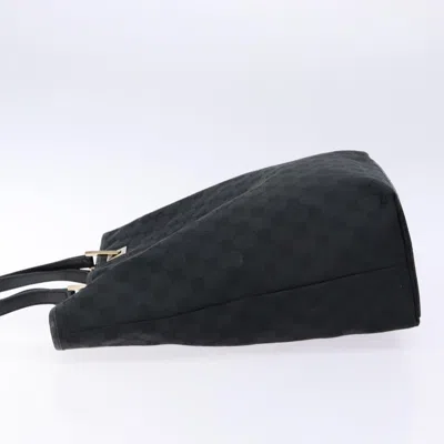 Pre-owned Gucci Gg Canvas Black Canvas Tote Bag ()