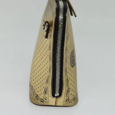 Pre-owned Gucci Gold Leather Shoulder Bag ()