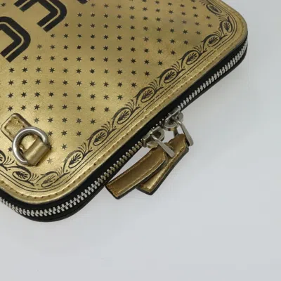 Pre-owned Gucci Gold Leather Shoulder Bag ()