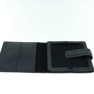 Pre-owned Gucci Ssima Black Canvas Wallet  ()