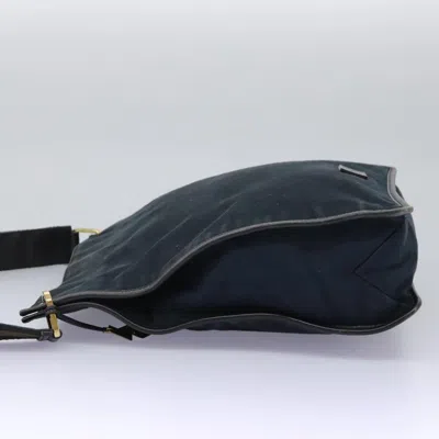 Pre-owned Gucci Navy Canvas Shoulder Bag ()