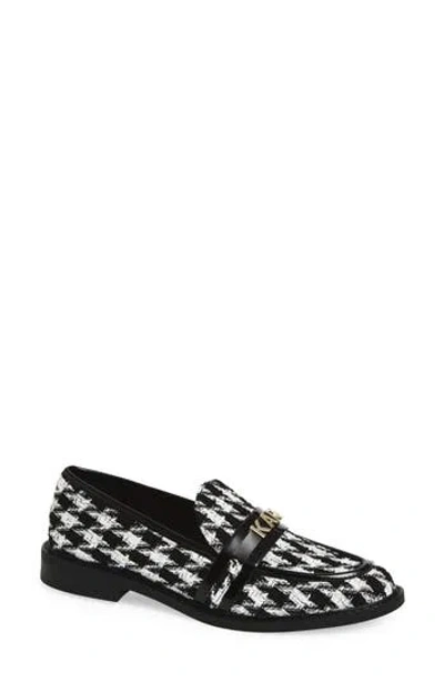 Karl Lagerfeld Paris Rainn Houndstooth Loafer In Multi