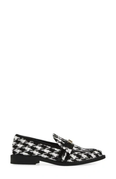 Karl Lagerfeld Paris Rainn Houndstooth Loafer In Multi