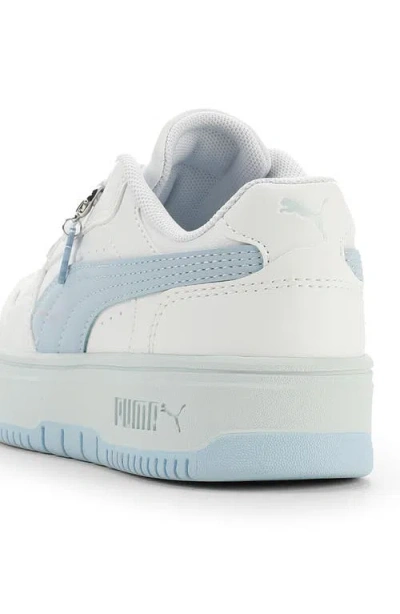 Puma Kids' Rebound Femme Low Top Sneaker In White