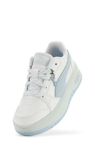 Puma Kids' Rebound Femme Low Top Sneaker In White