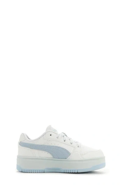 Puma Kids' Rebound Femme Low Top Sneaker In White
