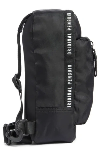Original Penguin Sport Sling Crossbody Bag In Black