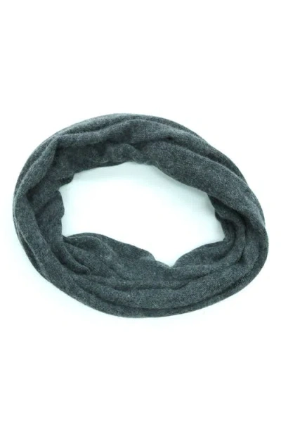 Portolano Plain Loop Scarf In Blue
