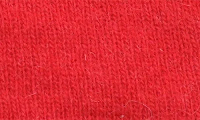 Portolano Heart Wool Blend Beanie In Red