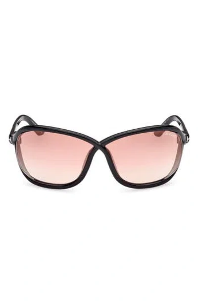 Tom Ford Fernanda Butterfly-frame Sunglasses In Pink
