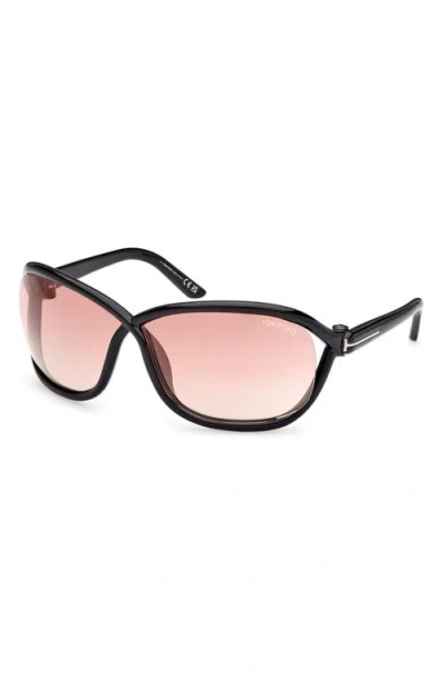Tom Ford Fernanda Butterfly-frame Sunglasses In Pink