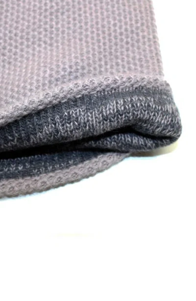 Portolano Cashmere Reversible Slouchy Hat In Gray