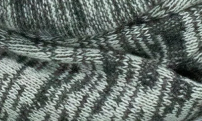 Portolano Tweed Infinity Neckwarmer In Gray