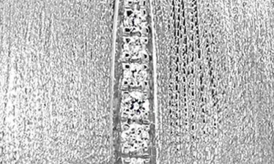 Effy Diamond Pave Hoop Earrings In Metallic