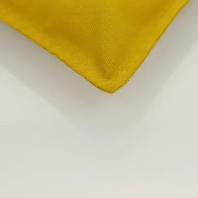 Pre-owned Hermes Hermès Bora Bora Yellow Canvas Clutch Bag ()