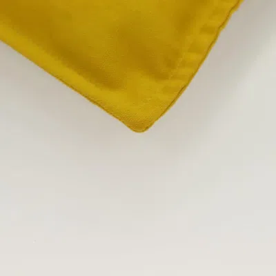 Pre-owned Hermes Hermès Bora Bora Yellow Canvas Clutch Bag ()