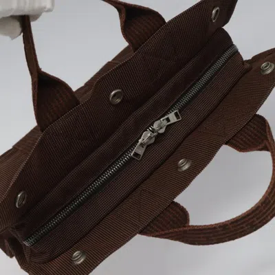 Pre-owned Hermes Hermès Herline Brown Canvas Tote Bag ()