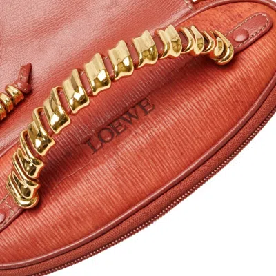 Pre-owned Loewe Brown Leather Handbag Vanity Bag ()