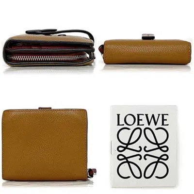 Pre-owned Loewe Brown Leather Wallet (bi-fold) ()